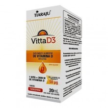 Vitta D gotas Tiaraju 2000UI por gota 20ml