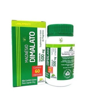 Magnésio Dilamato  60 cápsulas Medinal