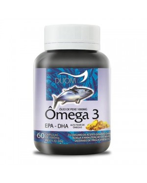 Ômega3 1000mg 60 cápsulas Duom