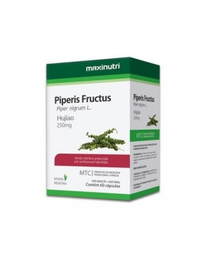 Pimenta Negra (Piper nigrum L.) - 60 Cápsulas - MTC Maxinutri