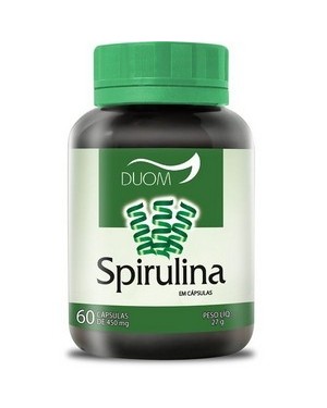 Spirulina Duom 60 Cápsulas