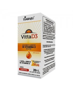 Vitta D gotas Tiaraju 2000UI por gota 20ml